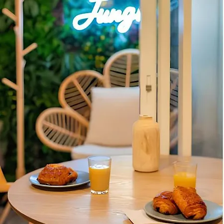 Lägenhet Secret Jungle Chartrons - Hyper-centre Jacuzzi Bain Balneo & Cinema *